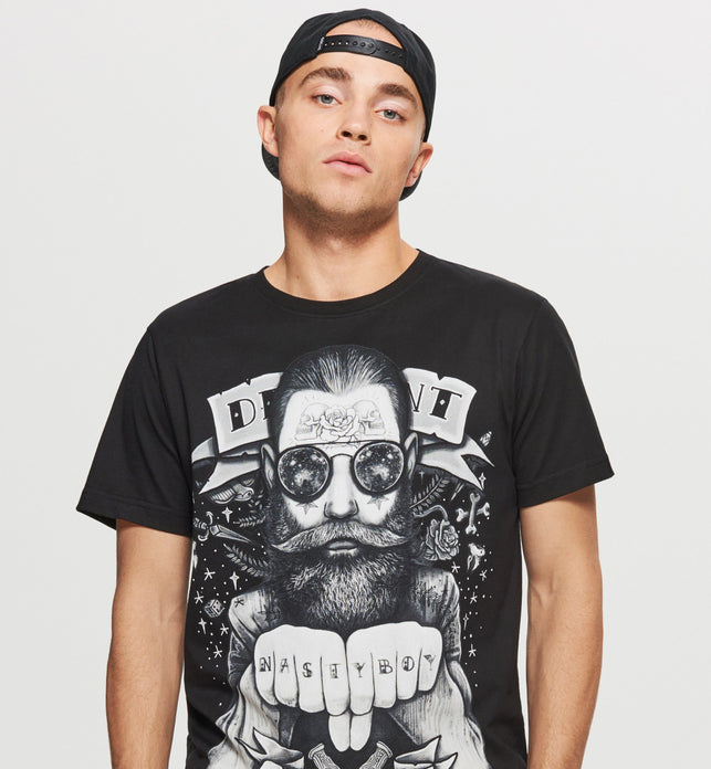 Printed T-Shirt-Nasty-Boy